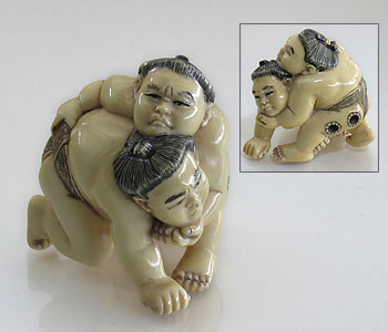 Netsuke Mammoth Ivory003