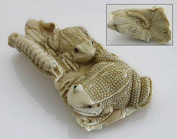 Netsuke Mammoth Ivory004